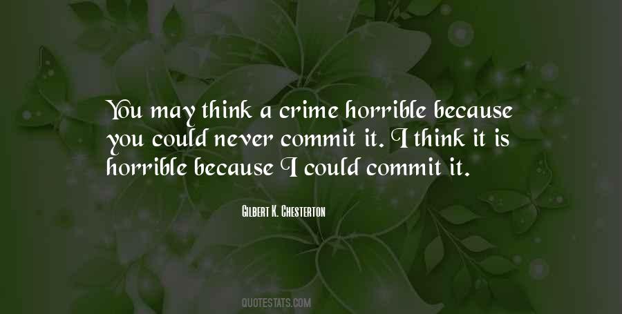 Commit Crime Quotes #203723