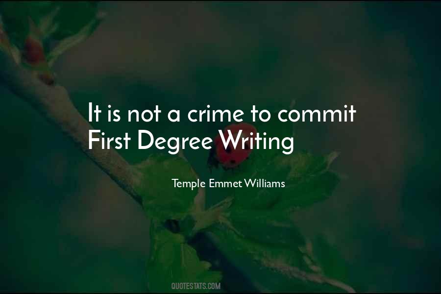 Commit Crime Quotes #490395