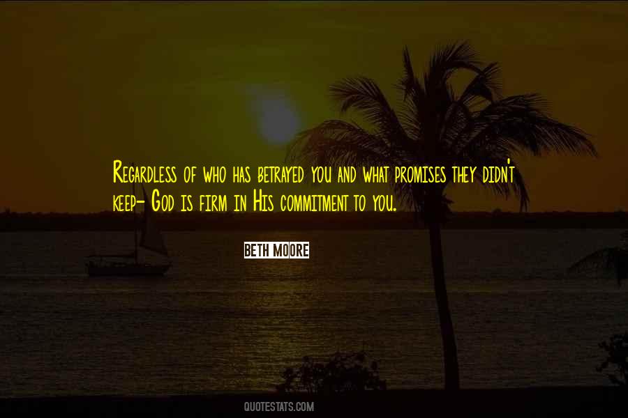 Commitment God Quotes #1294037