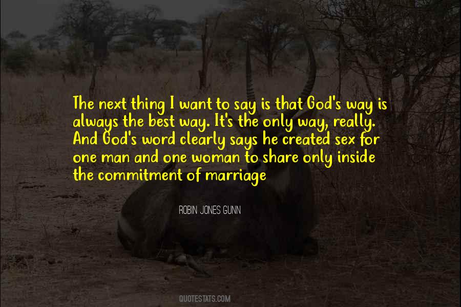 Commitment God Quotes #17553