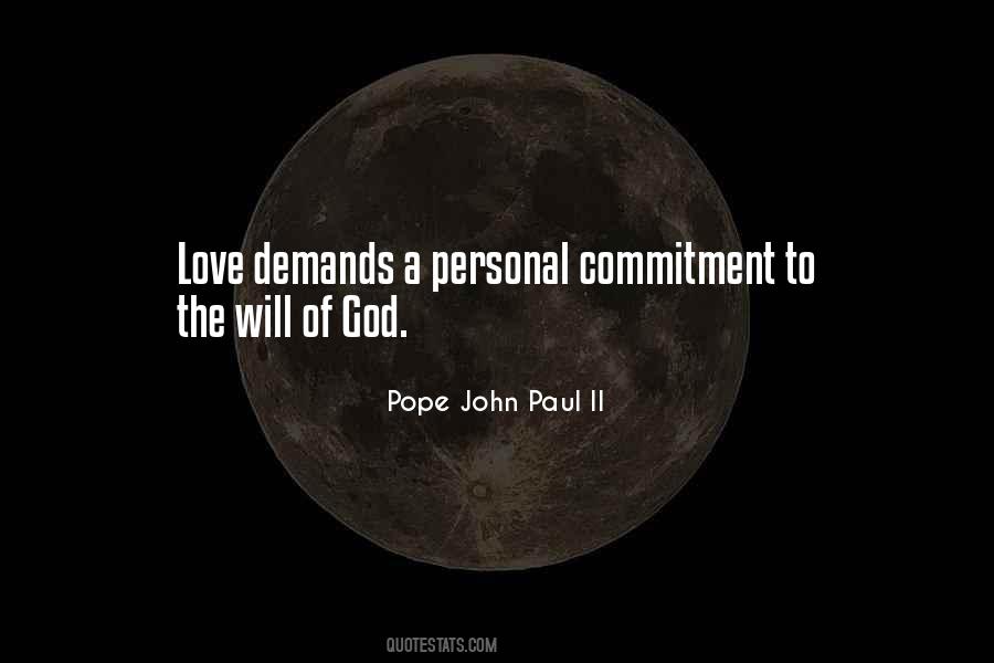 Commitment God Quotes #330300