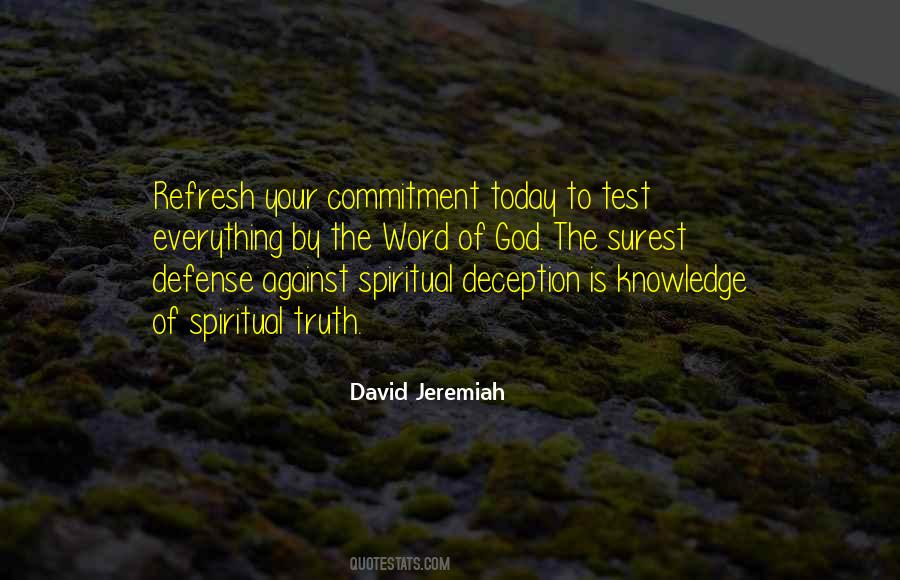 Commitment God Quotes #83249