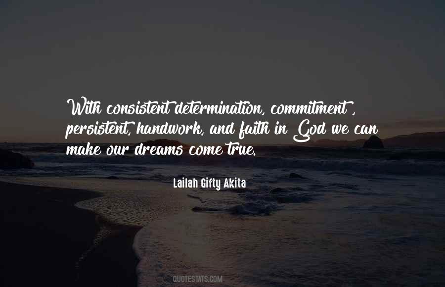 Commitment God Quotes #999606