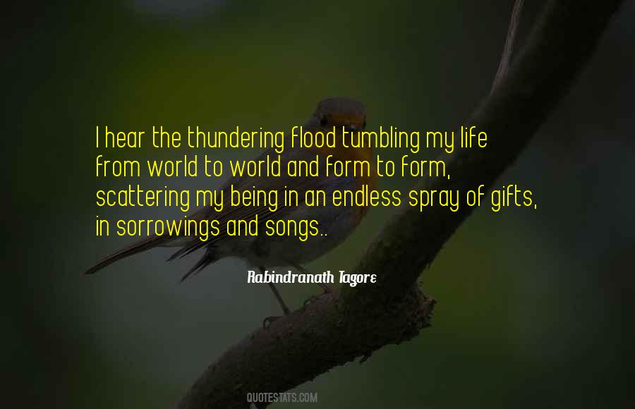 Life By Rabindranath Tagore Quotes #301981