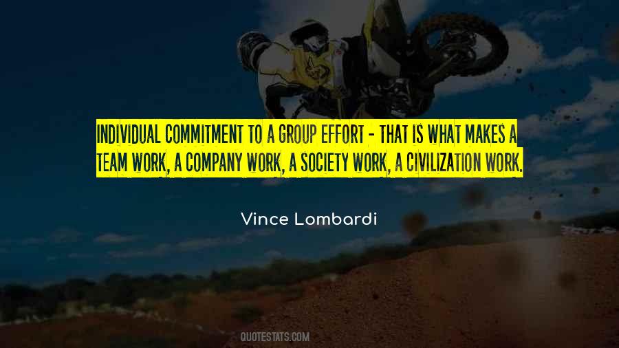 Commitment To Work Quotes #1439081