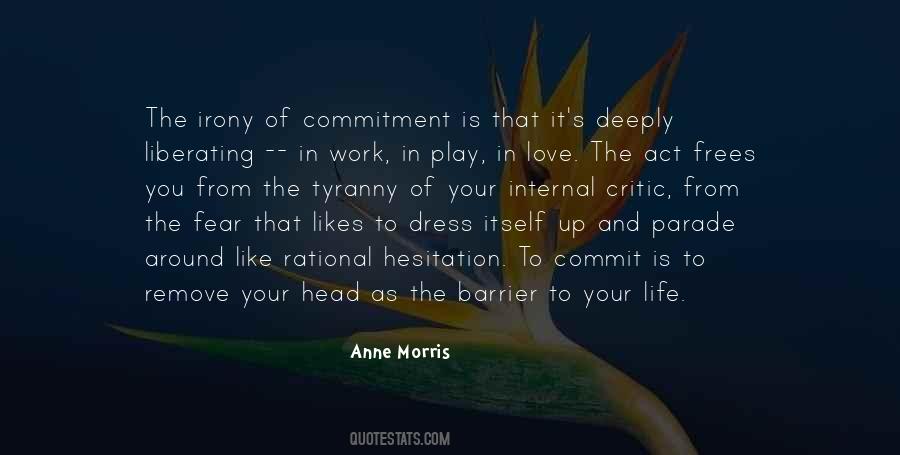 Commitment To Work Quotes #406562