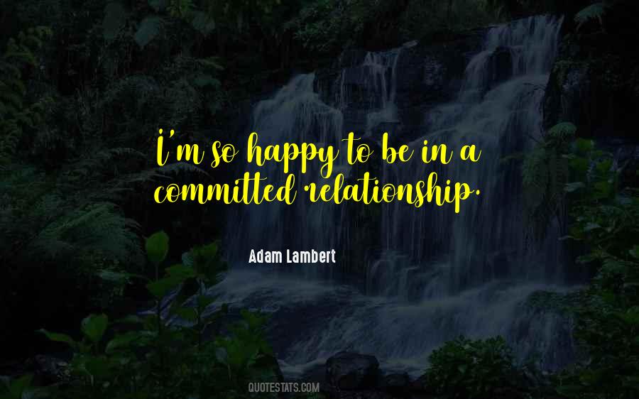 Committed Relationship Quotes #804157