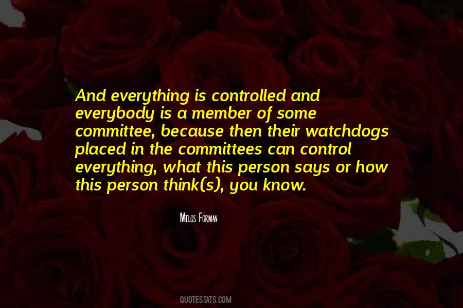 Committee Member Quotes #1820113