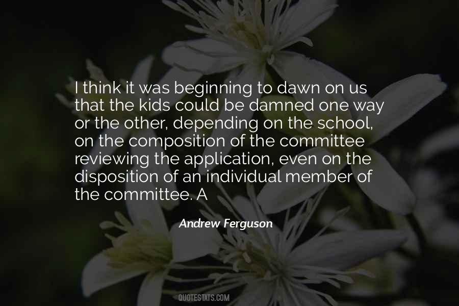 Committee Member Quotes #831198