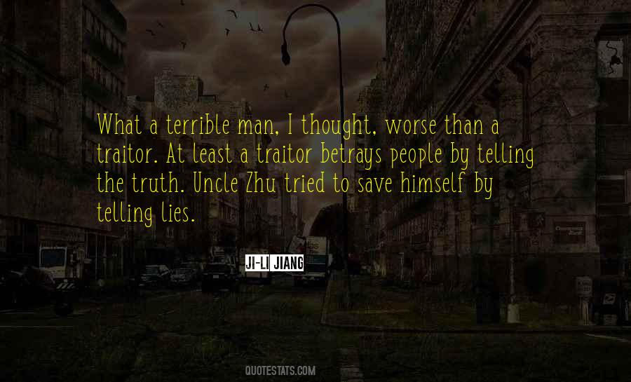 Terrible Lies Quotes #378325