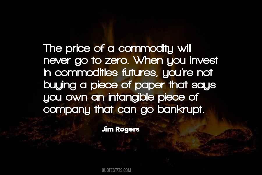 Commodity Price Quotes #1597650