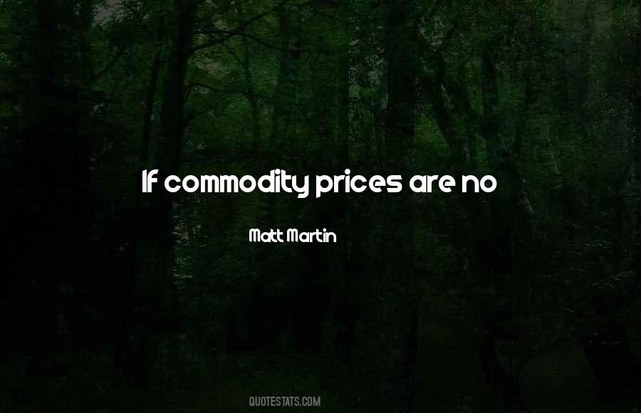 Commodity Prices Quotes #1089555