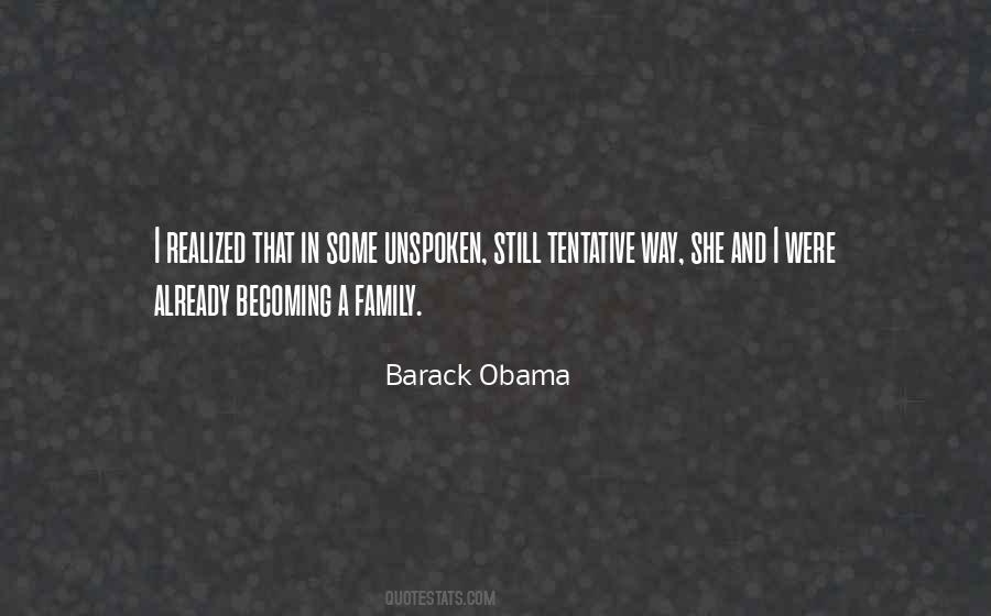Barack Family Quotes #1698352
