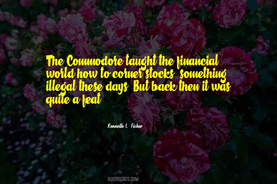 Commodore Quotes #217078