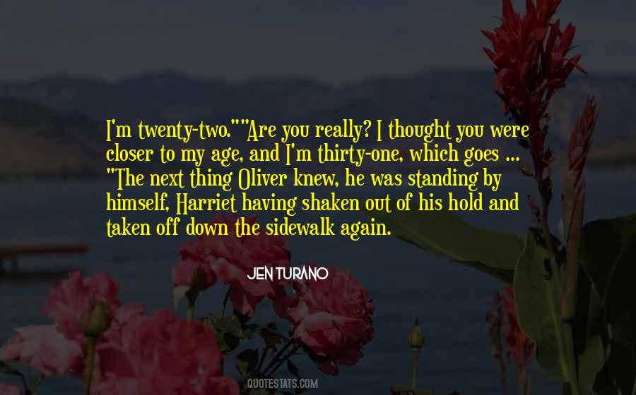 Oliver Addleshaw Quotes #1746000