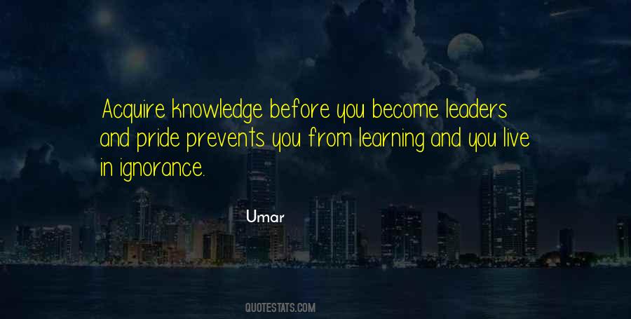 Quotes About Leaders Learning #1879375