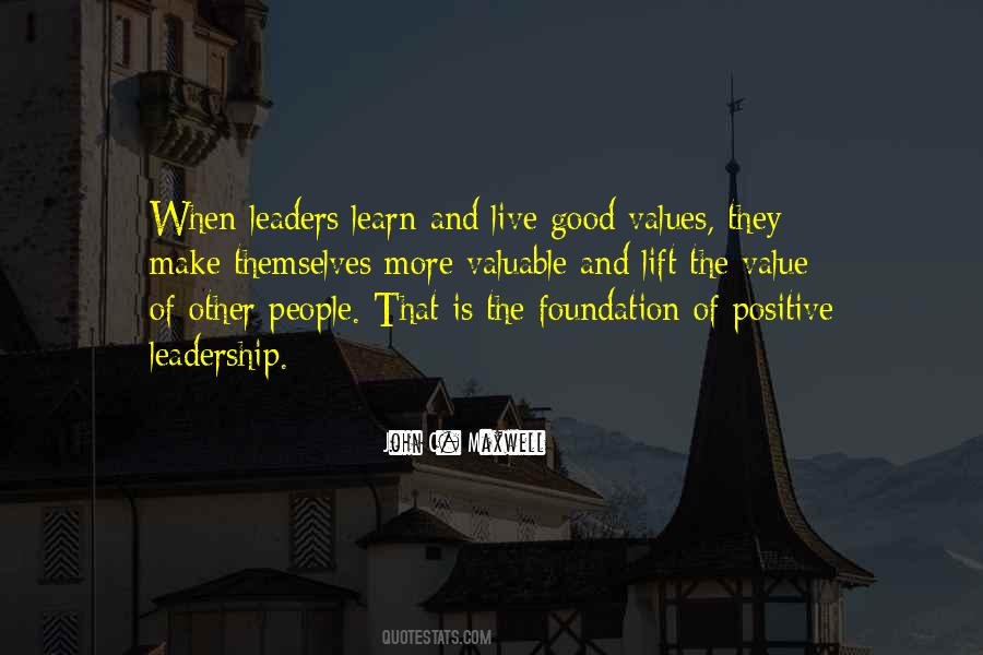 Quotes About Leaders And Leadership #504536