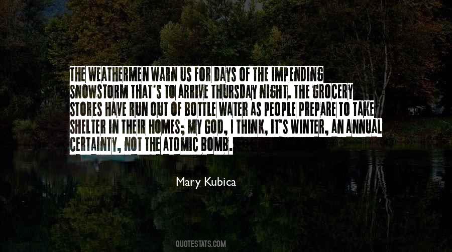 Kubica Mary Quotes #1127189