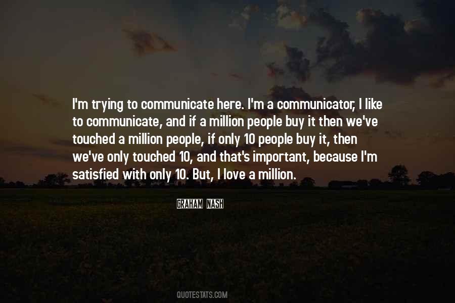Communicate Love Quotes #1618460