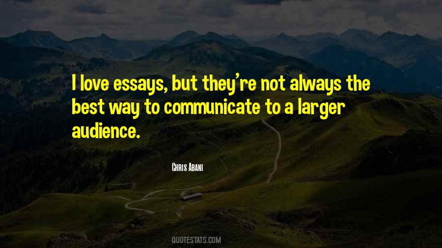 Communicate Love Quotes #1775731