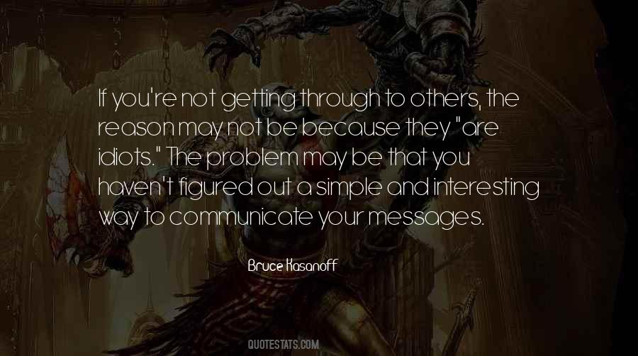 Communicate Quotes #1711769