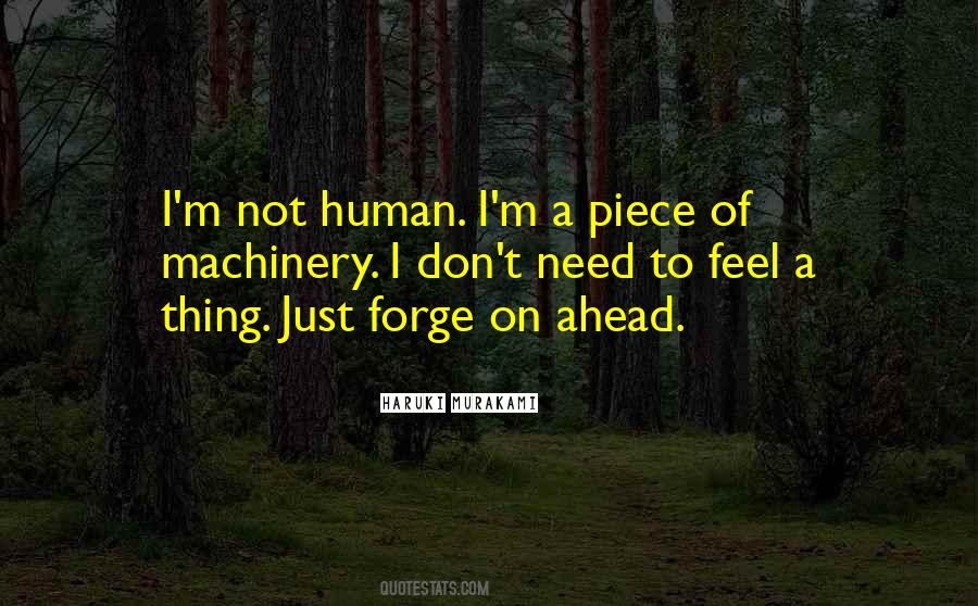 Not Human Quotes #212547