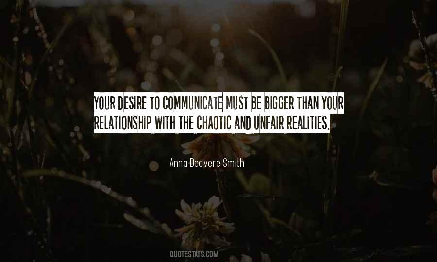 Communication And Relationship Quotes #1099809