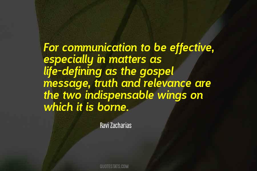 Communication Effective Quotes #594514