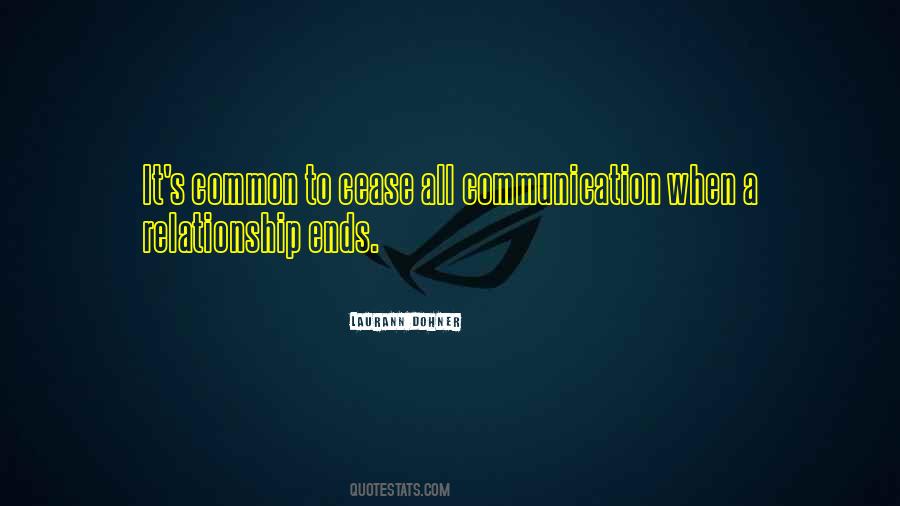 Communication In Relationship Quotes #516897