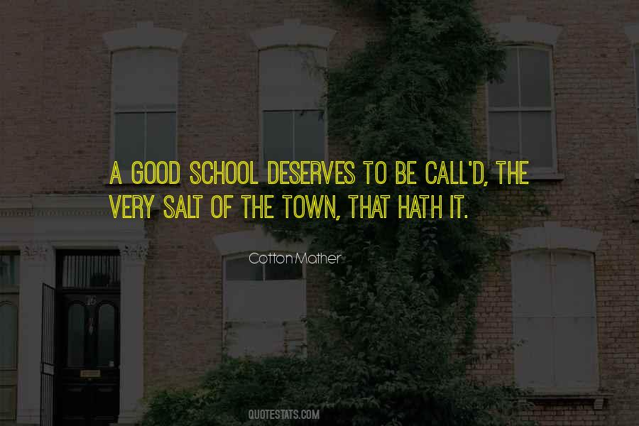 Good School Quotes #588676