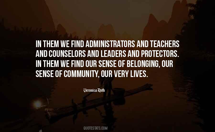 Community And Belonging Quotes #669793