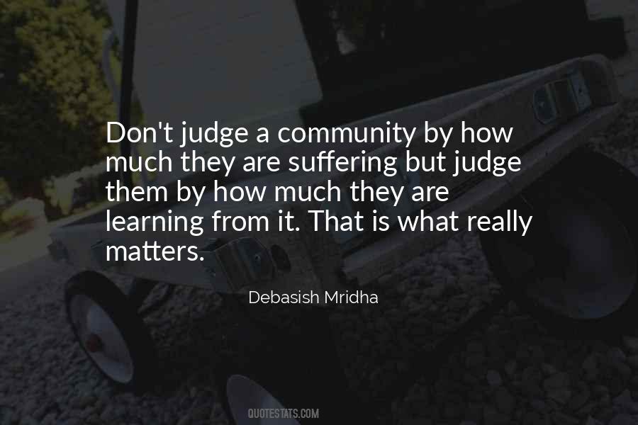 Community Learning Quotes #1062664