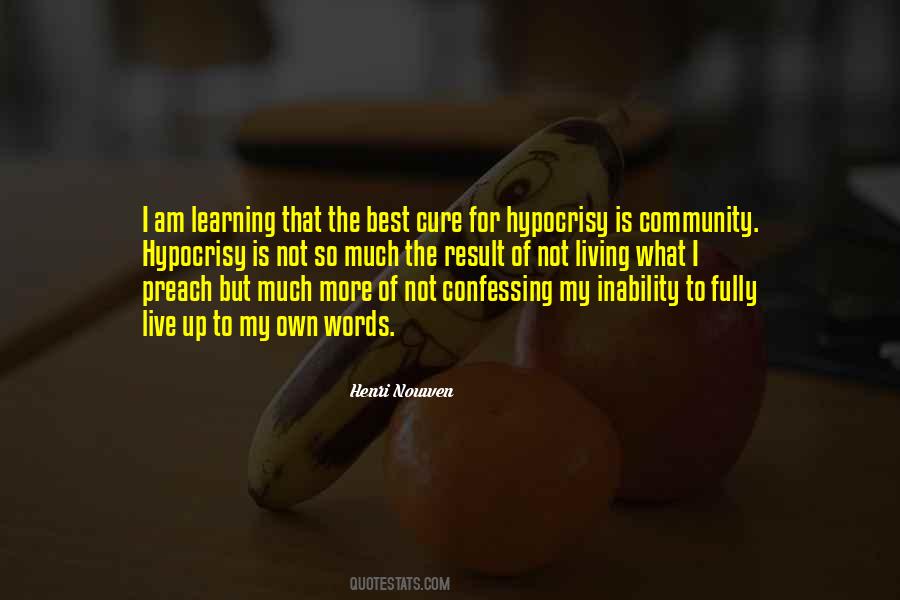 Community Learning Quotes #1415125