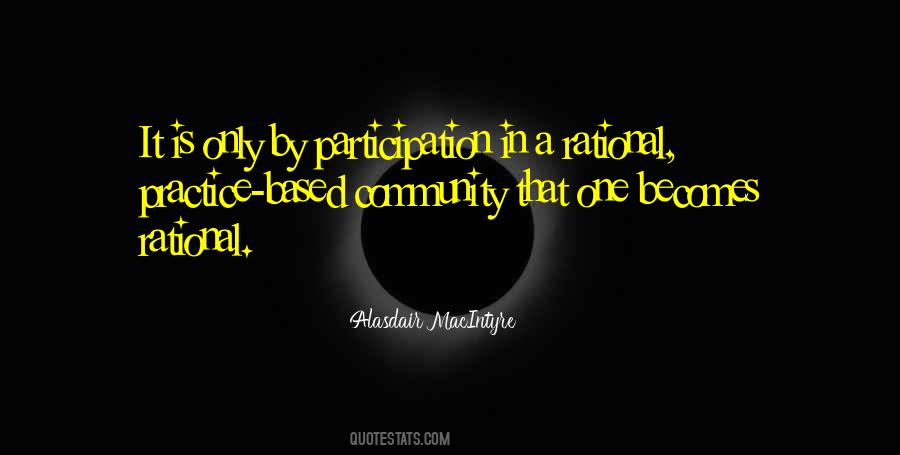 Community Participation Quotes #1180862