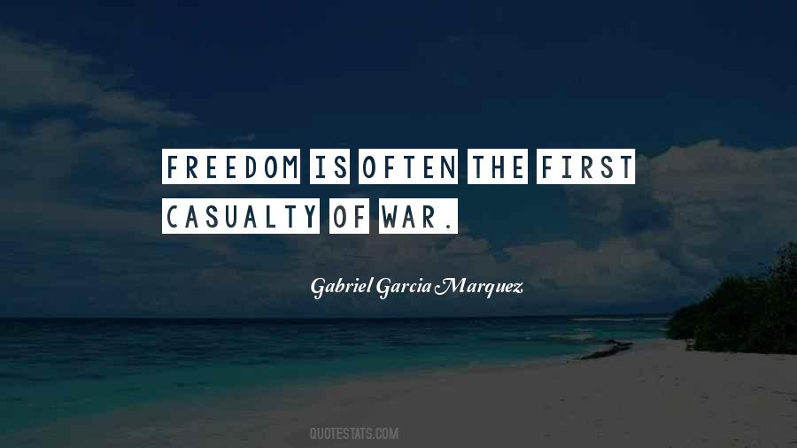 Casualty Of War Quotes #1227676
