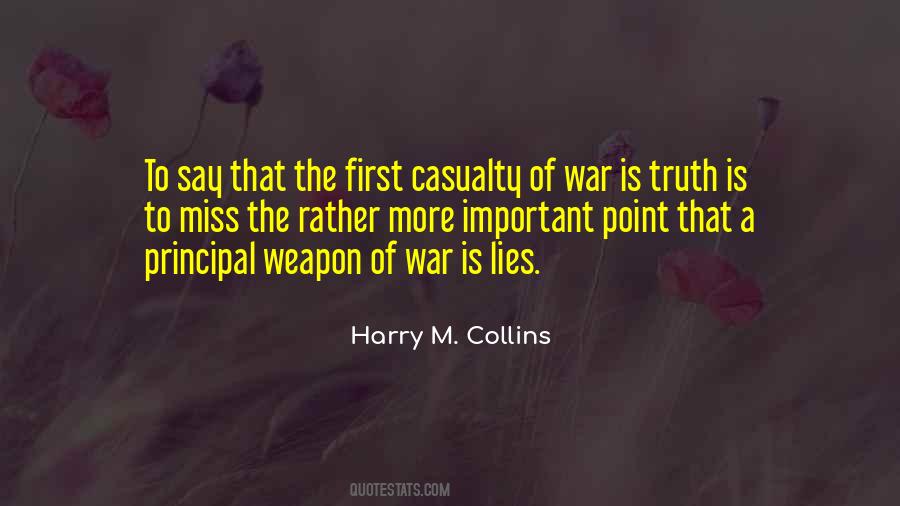 Casualty Of War Quotes #797991