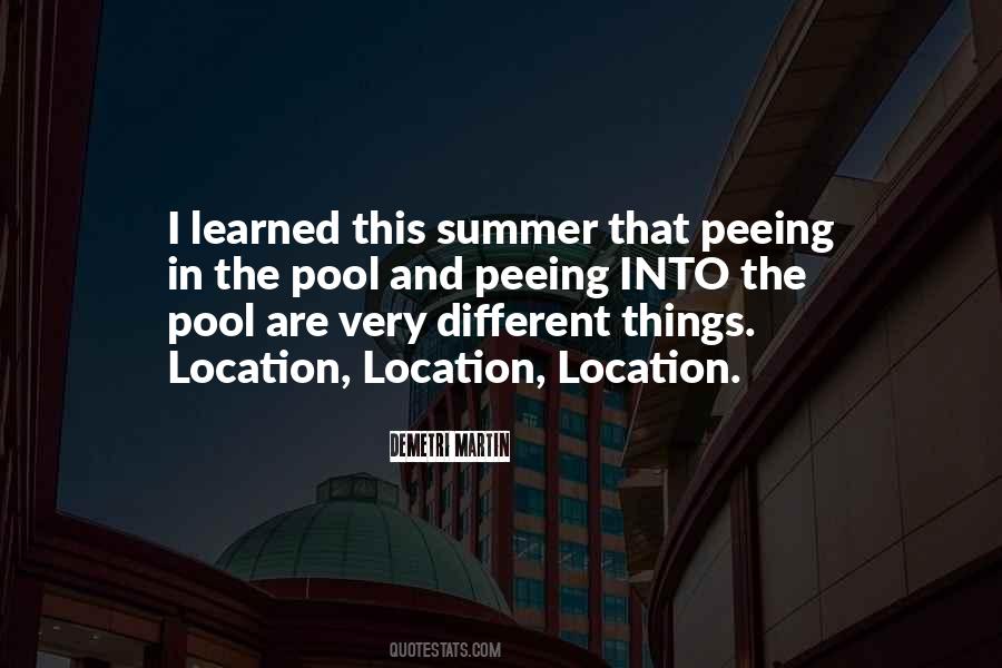 Quotes About The Pool #1785230