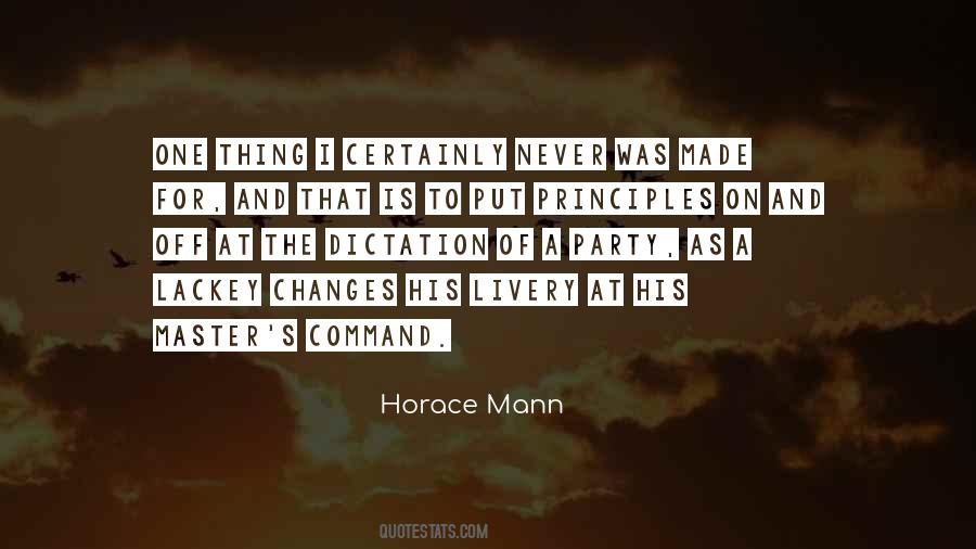 Master Horace Quotes #298039