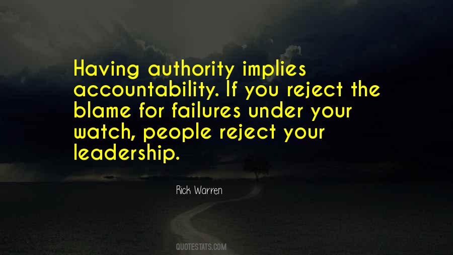 Accountability Leadership Quotes #339987