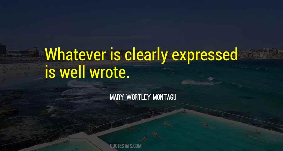 Wortley Montagu Quotes #1469196