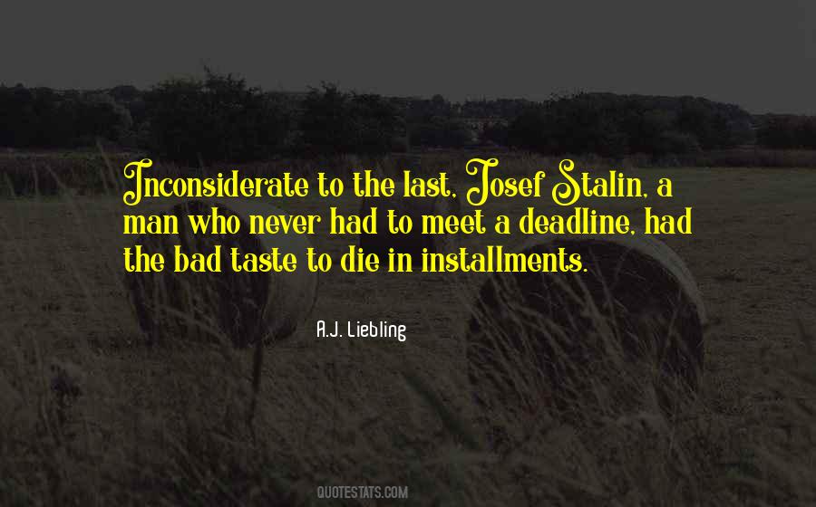 Josef Stalin Quotes #1653551