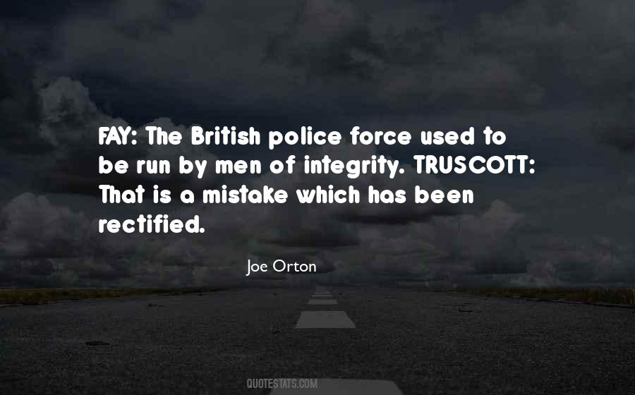 Quotes About The Police Force #1069778