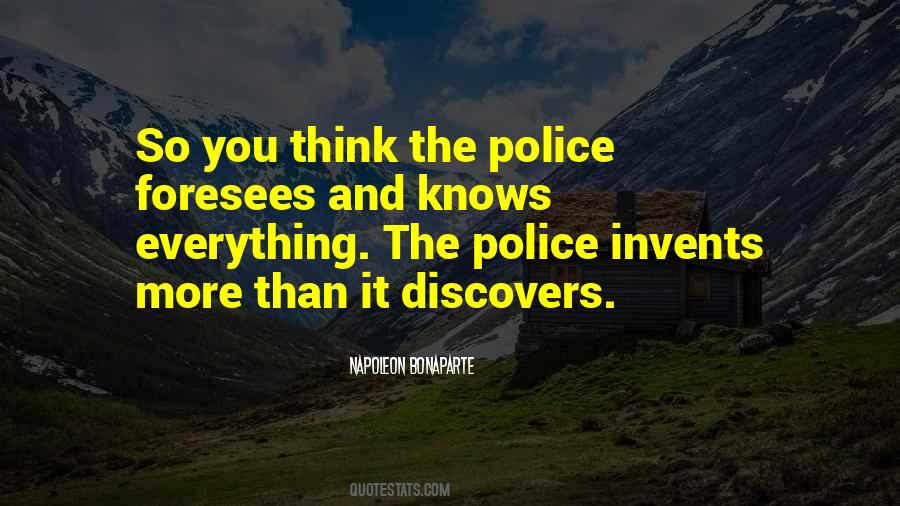 Quotes About The Police #1311296