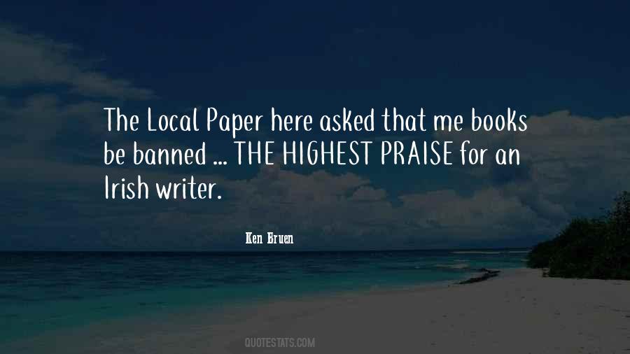 Irish Writer Quotes #497787