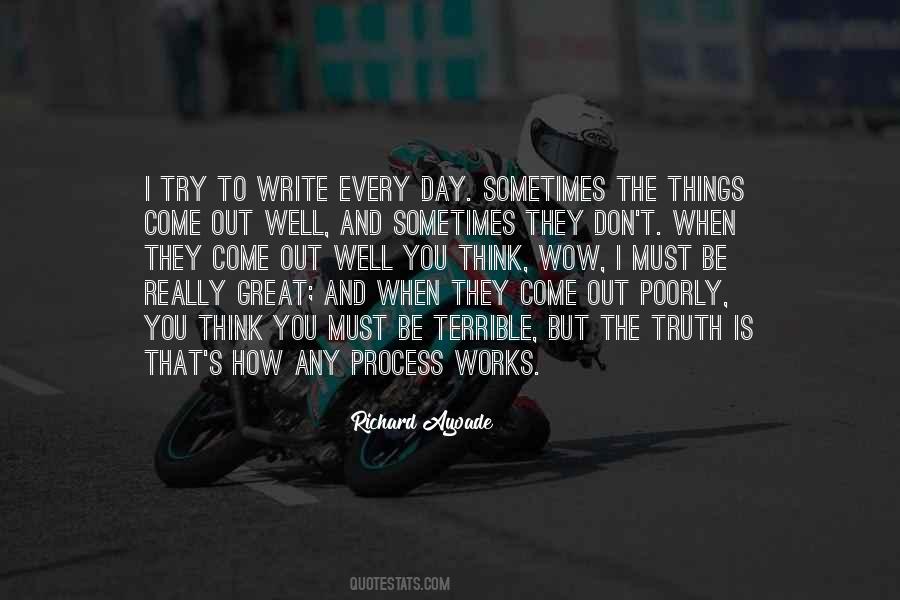 Terrible Day Quotes #326904