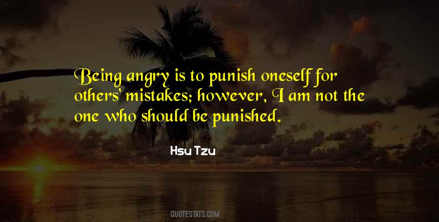Not Being Angry Quotes #1194550