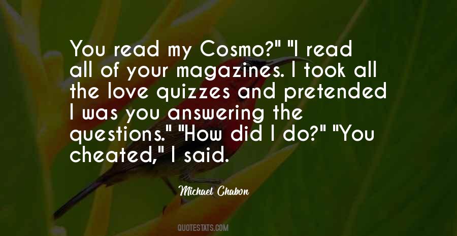 He Pretended That He Did Quotes #141351