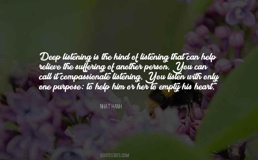 Compassionate Listening Quotes #1126121