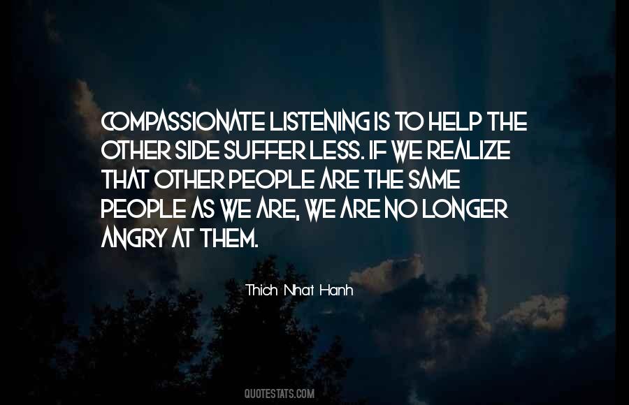 Compassionate Listening Quotes #286007