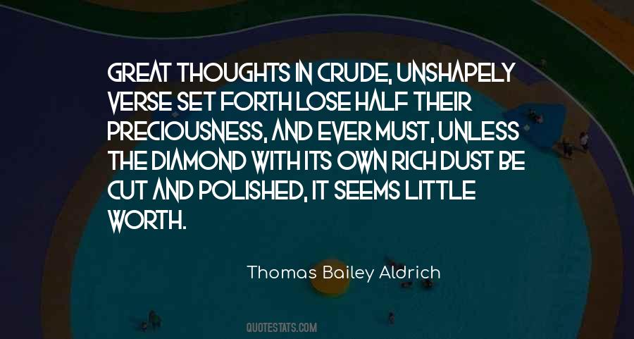 Thomas Aldrich Quotes #951473